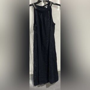 * New J.Jill Sleeveless Dress with Embellished Straps SZ Small *